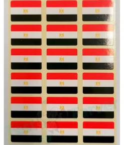 Egypten flag stickers