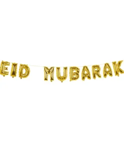 Eid Mubarak folieballoner