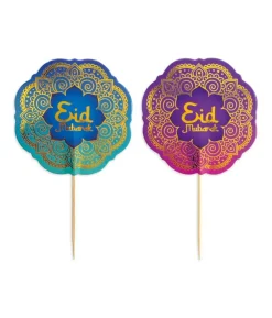 Eid Mubarak sticks, 12 stk