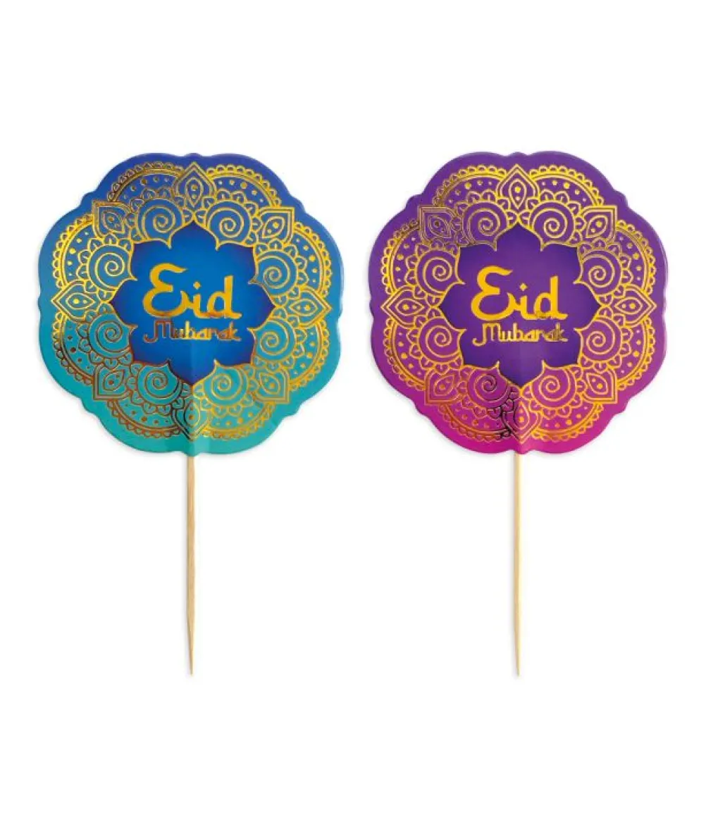 Eid Mubarak sticks, 12 stk