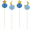 Eid spyd med papirvæv, 17 cm