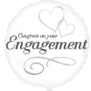 Engagement folieballon, 43 cm