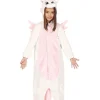Enhjørning kostume, pink