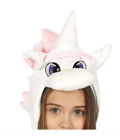 Enhjørning kostume, pink