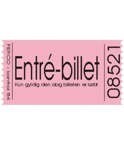 Entrebilletter, rulle