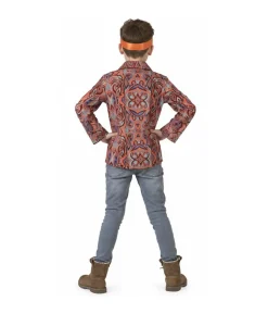 70er hippie skjorte, dreng