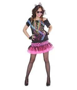 80er rockpige kostume