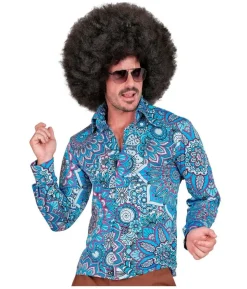 60er skjorte, Blue mandala