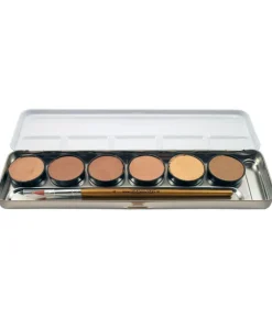 Eulenspiegel hudfarve makeup, 6 farver