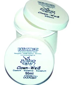 Eulenspiegel hvid klovnemaling, 50 ml.