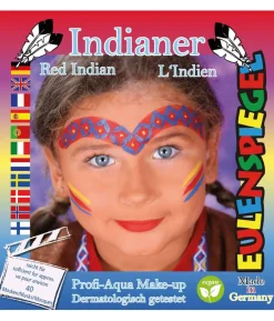 Eulenspiegel Indianer makeup