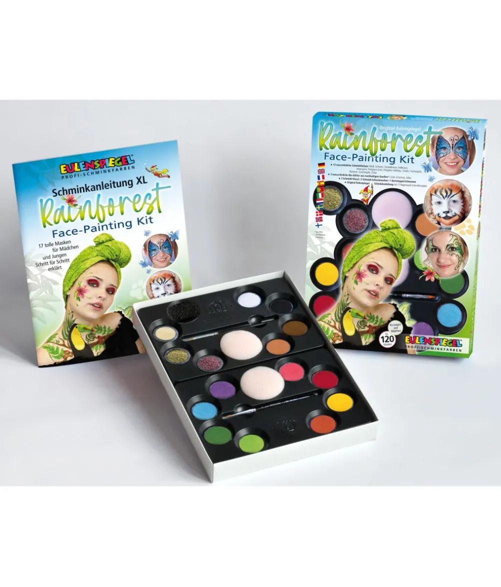 Eulenspiegel Rainforest sminkepalette