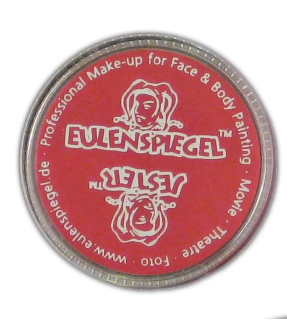 Eulenspiegel rød creme sminke, 35 ml.