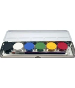 Eulenspiegel sminke palette, 6 farver