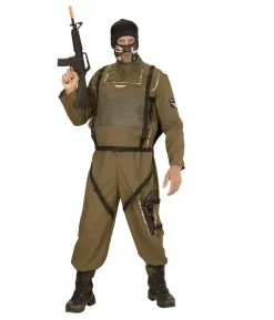 Faldskærmssoldat kostume