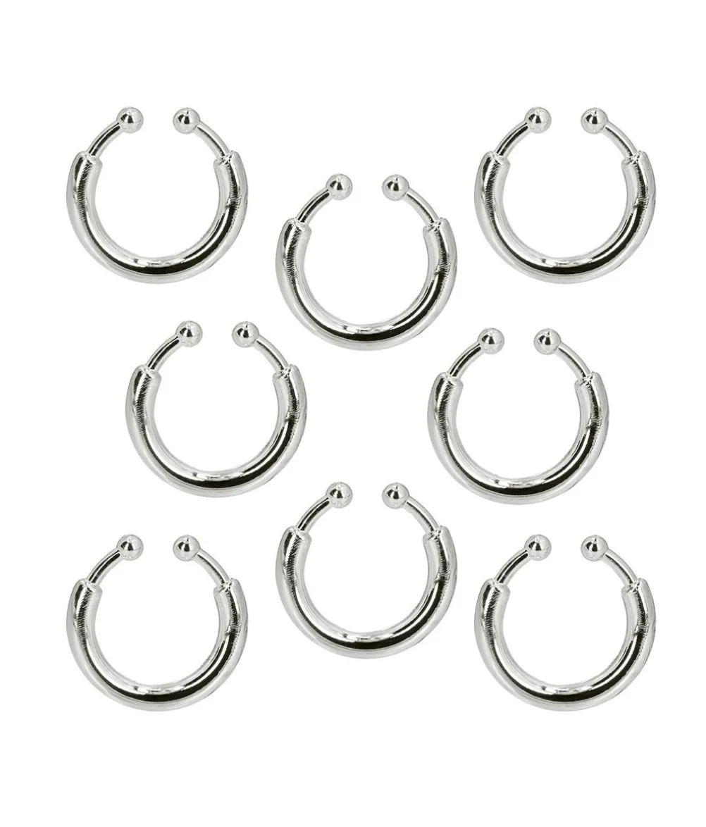 Falske piercinger, 8 stk