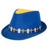 Fedora hat med svenske flag