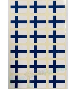 Finland flag stickers