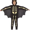 Flagermus skelet kostume