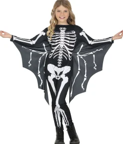 Flagermus skelet kostume
