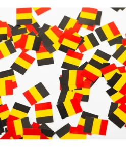 Flag konfetti Belgien