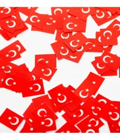 Flag konfetti Tyrkiet