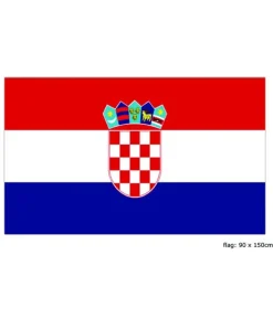 Flag Kroatien, 90 x 150