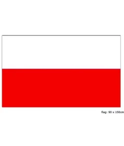 Flag Polen, 90 x 150