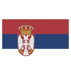 Flag Serbien, 90 x 150 cm