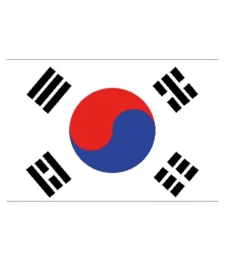 Flag Sydkorea, 90 x 150 cm
