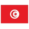Flag Tunesien 90x150 cm.