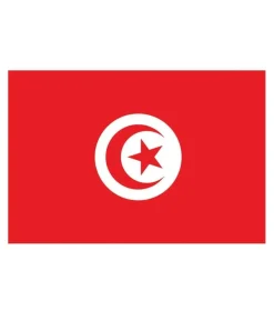 Flag Tunesien 90x150 cm.