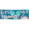 Flamingo banner 74x220 cm