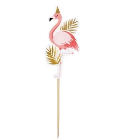 Flamingo cocktail sticks