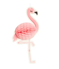 Flamingo papirvæv dekoration