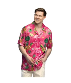 Flamingo sommer skjorte