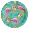 Flamingo tallerkner, 23 cm