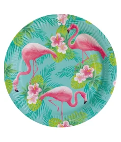 Flamingo tallerkner, 23 cm