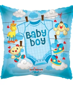 Folieballon Baby boy, 46 cm