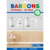 Folieballon BABY sølv, 41 cm