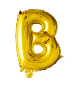Folie ballon B, guld 41 cm