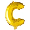 Folie ballon C, guld 41 cm