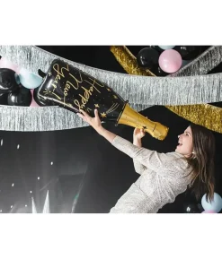 Folieballon champagneflaske