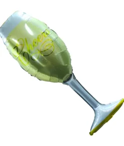 Folieballon Champagneglas