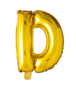 Folie ballon D, guld 41 cm