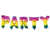 Folieballoner PARTY regnbue