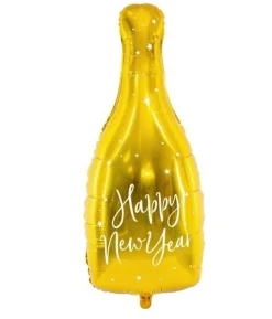 Folieballon Flaske Happy new year