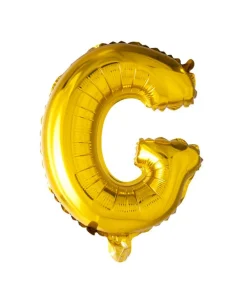 Folie ballon G, guld 41 cm