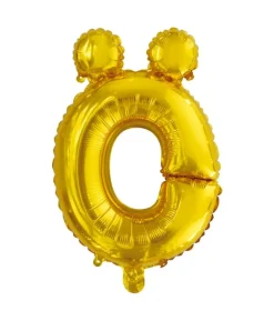Folie ballon Ö, guld 41 cm