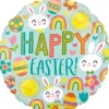 Folieballon Happy Easter, 43 cm